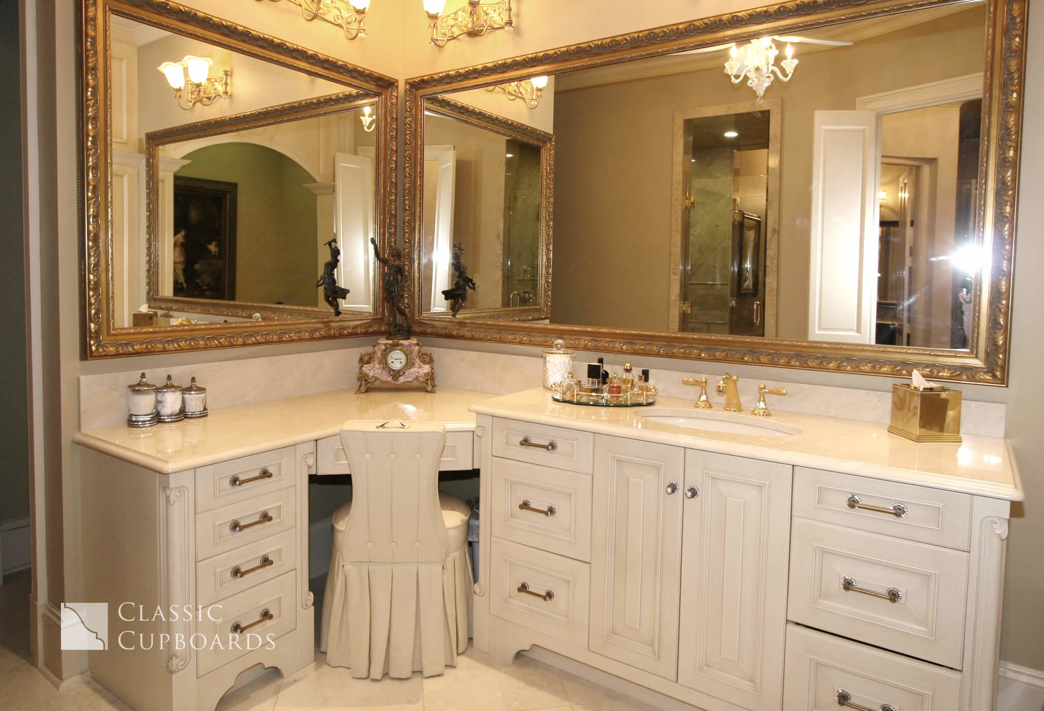 custom bathroom cabinets with vanity
