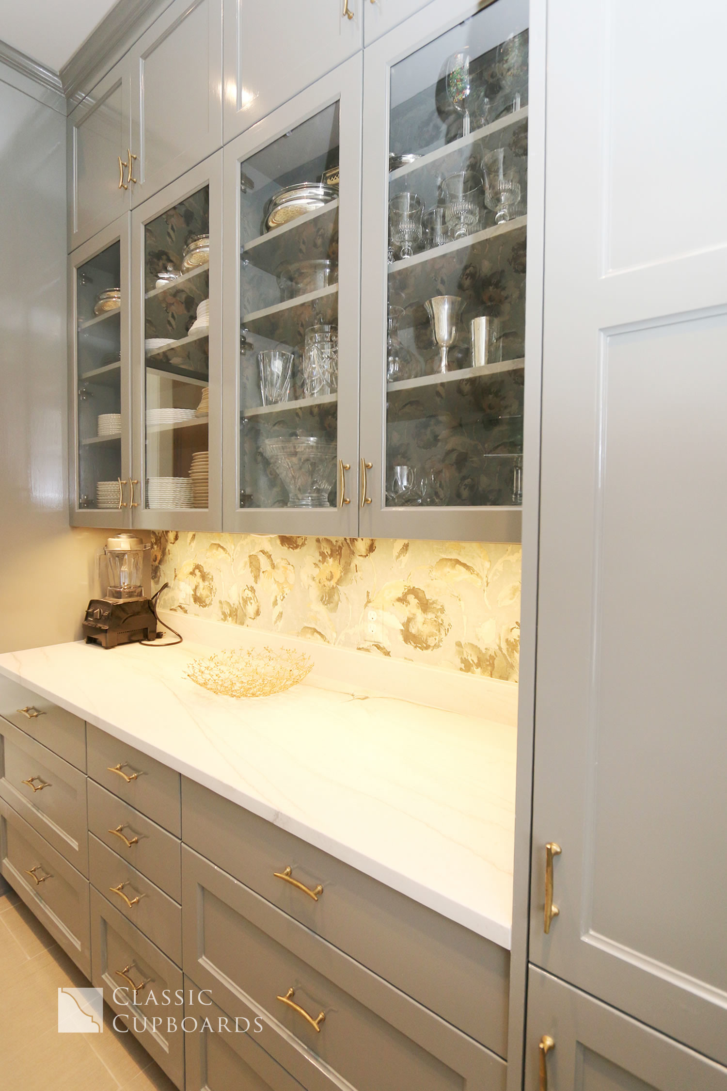 custom butler pantry cabinets