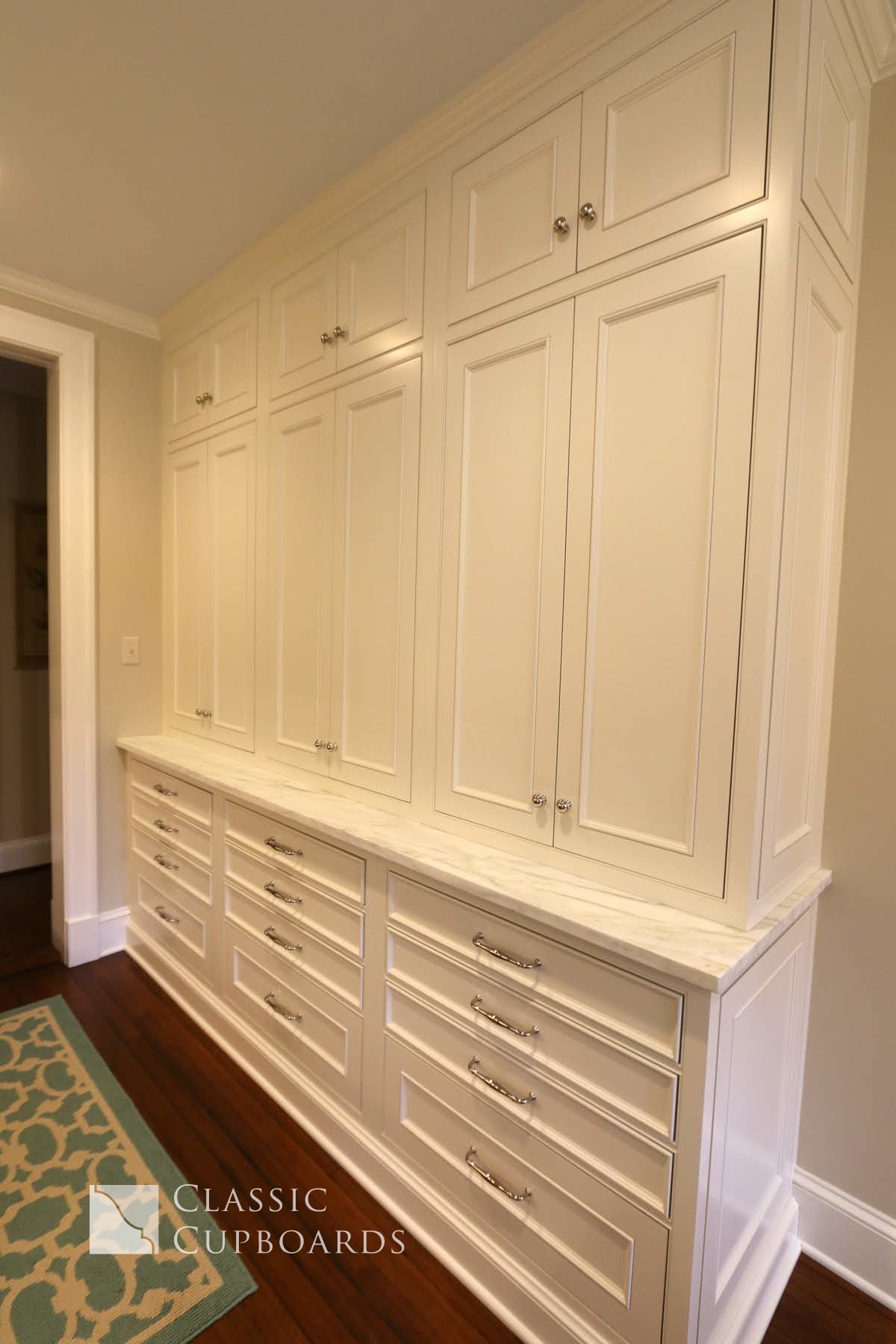 traditional custom cabinetry