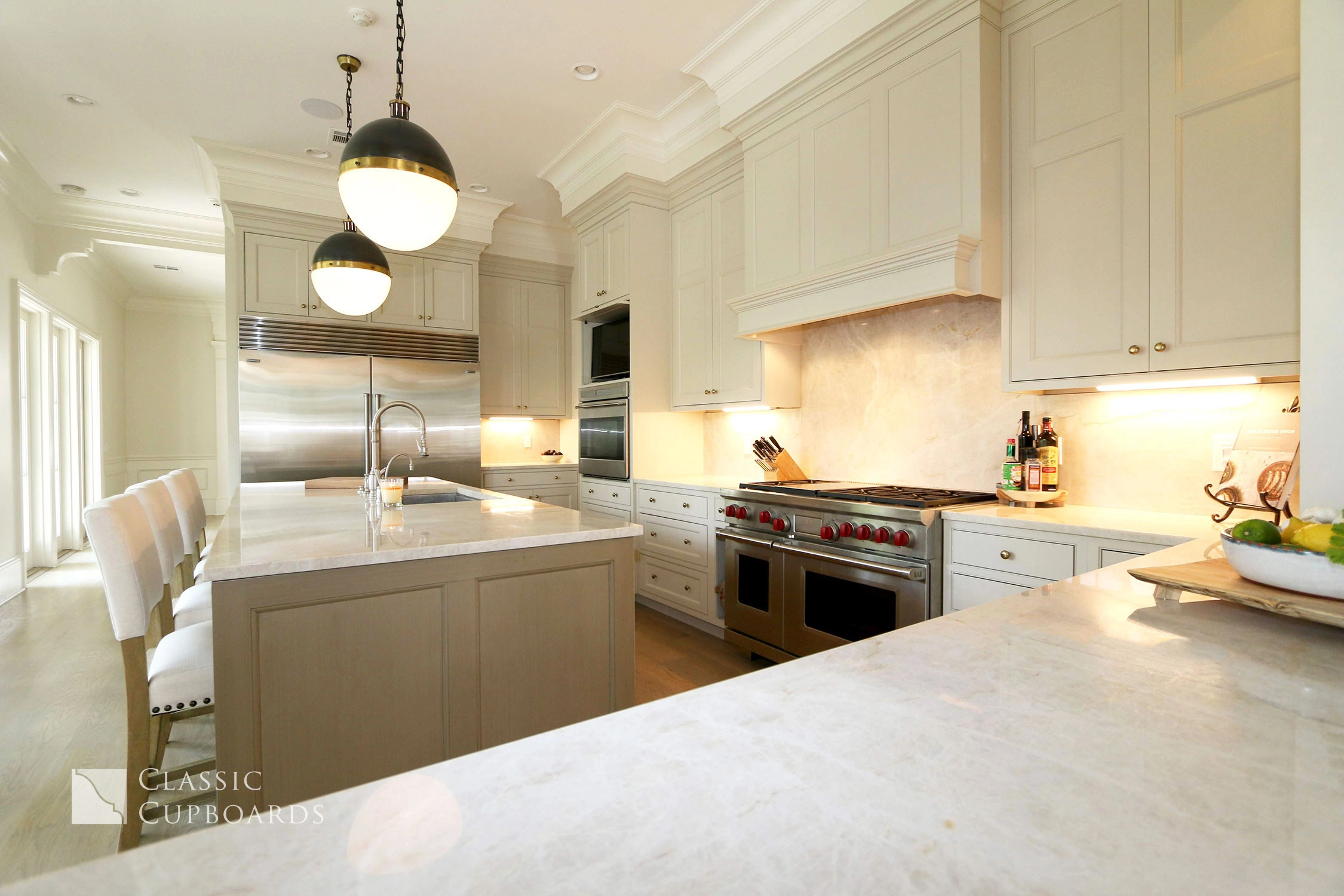 Traditional Kitchen design new construction