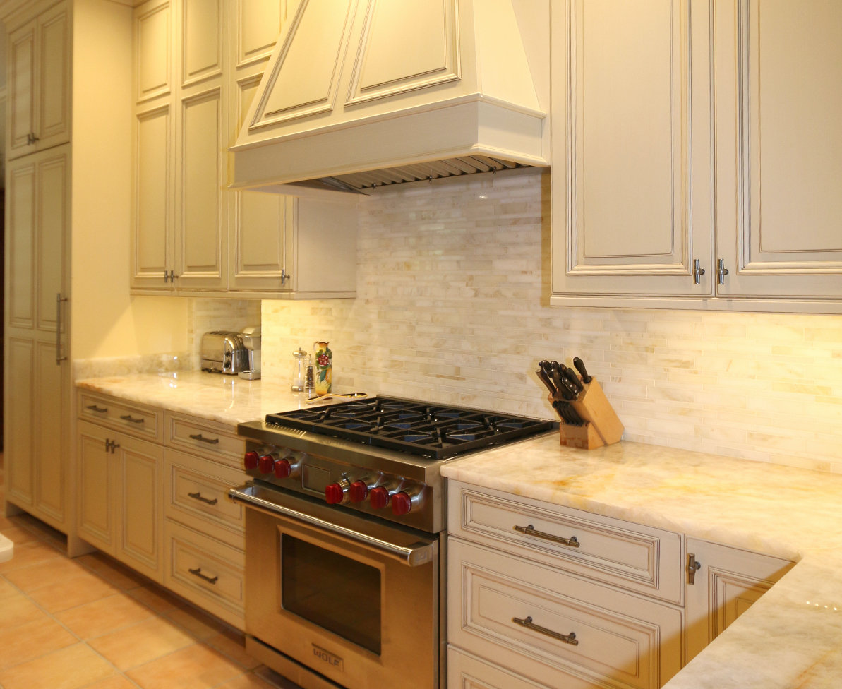 after kitchen cabinet redesign
