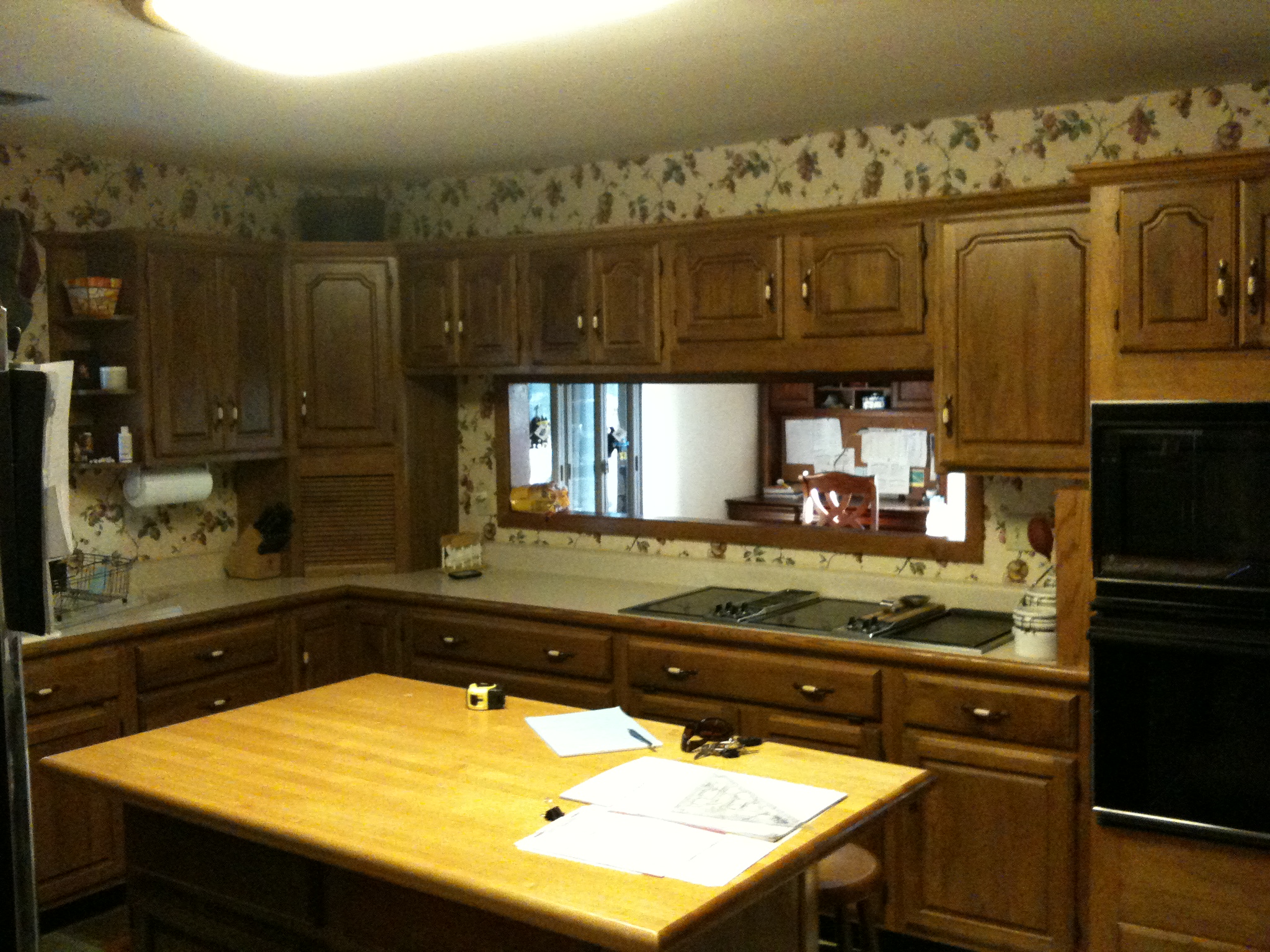 before kitchen remodel